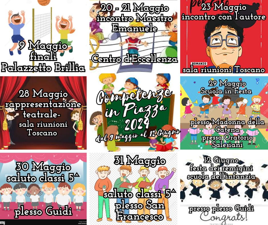 Competenze in Piazza 2024 dal 9 maggio al 31 maggio